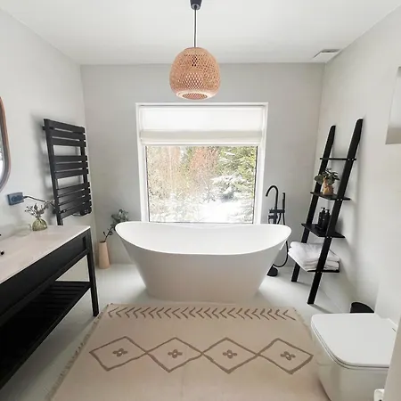 Noir 256 With Its Own Swimming Pool, Hot Tub, And Sauna Chalet